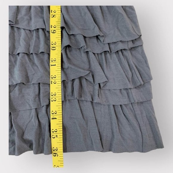 Bailey 44 Bodycon Dress Women’s Size Small Gray Layered Midi Sleeveless - Picture 3 of 5